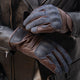 Men's Denim & Leather Gloves