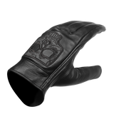 Vance VL475SK Mens Gel Palm Riding Gloves With Skull-Main