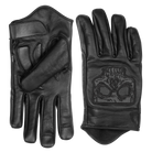 Vance VL475SK Mens Gel Palm Riding Gloves With Skull-Full