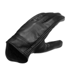 Vance VL475 Mens Black Gel Palm Riding Leather Gloves