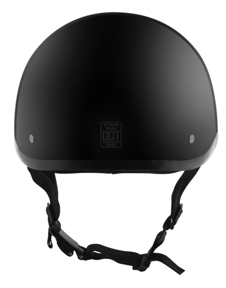 Detour-Helmets-Gloss-Black-Half-Helmet-Motorcycle-Riders-back