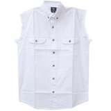 VB704 - Mens Cutoffs White Shirt