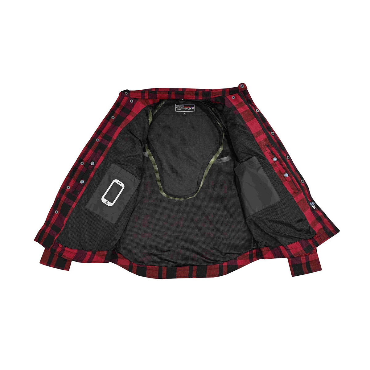 mens-armored-motorcycle-flannel-shirt-multiple-pockets-ce-level-2-armor-reinforced-by-kevlar-by-dupont-water-resistant-red-inside