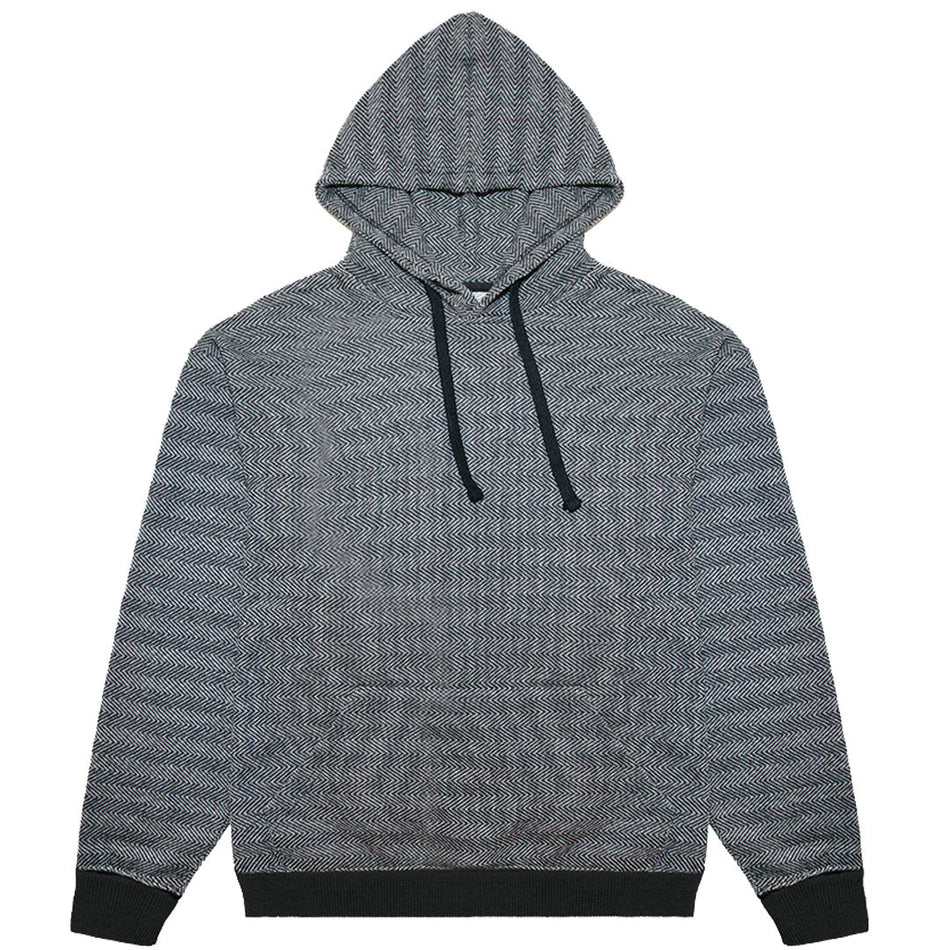 VT403B - Unisex Black Herringbone Pull Over