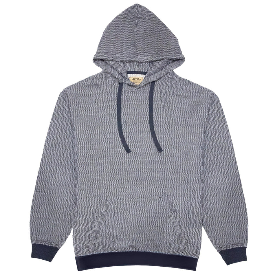 VT403N - Unisex Heather Navy Herringbone Pull Over