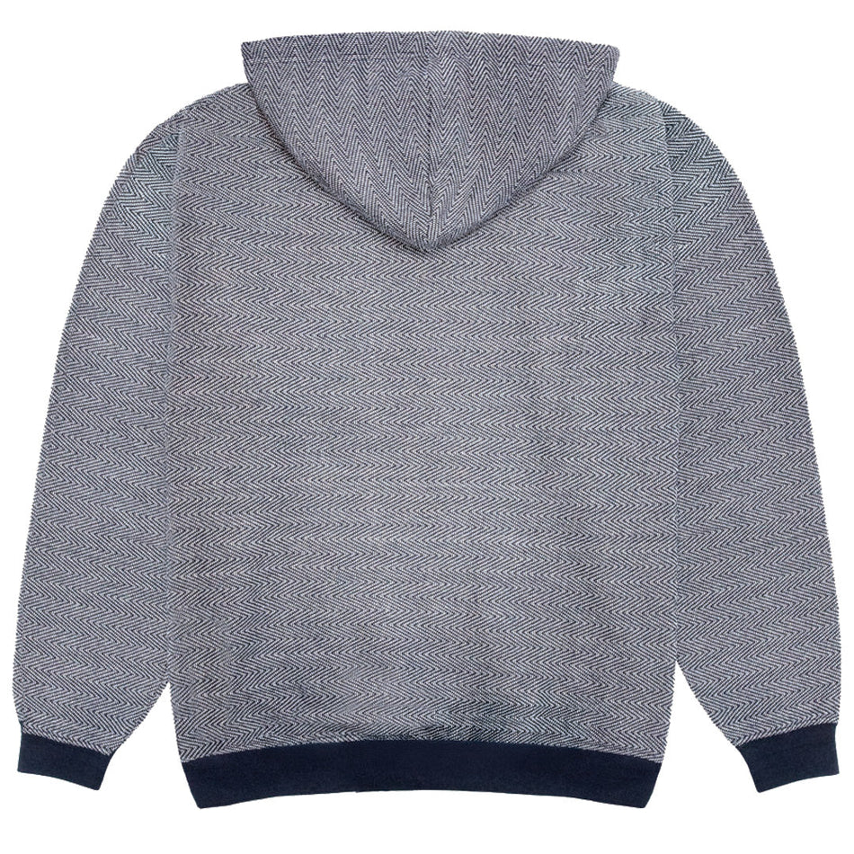 VT403N - Unisex Heather Navy Herringbone Pull Over