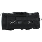 Vance VS380 Black Expandable Motorcycle Roll Bag -Back View
