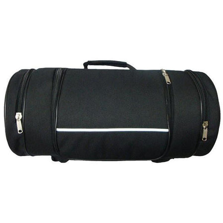 Vance VS360 Black Motorcycle Luggage Travel Sissy Bar Roll Bag