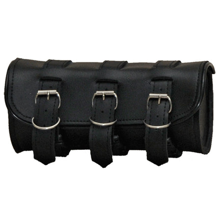 Vance VS113H Black Hard Shell Motorcycle Handlebar Bag Toolbag
