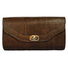 Vance VS105DB Distressed Brown Motorcycle Toolbag Handlebar Bag