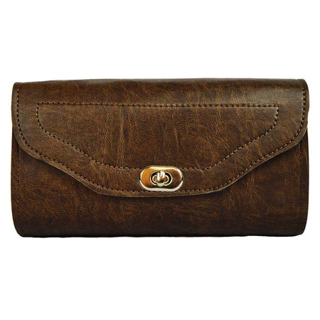 Vance VS105DB Distressed Brown Motorcycle Toolbag Handlebar Bag