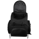 Vance VS345 Black Nylon Deluxe Motorcycle Luggage Travel Touring Bag Sissybar Bag - Open View