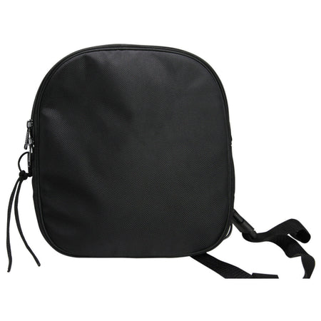 Vance VS381SK Black Nylon Embroidered Reflective Skull Design Motorcycle Trunk Bag - Side View
