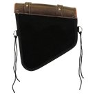 Vance VS152DBL Distressed Brown Left Side Motorcycle Swing Arm Bag for Harley Honda Yamaha Kawasaki Indian Motorcycles