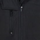 Vance VL1500 Black Waterproof Lightweight Zipper Front Soft Shell Jacket-detail