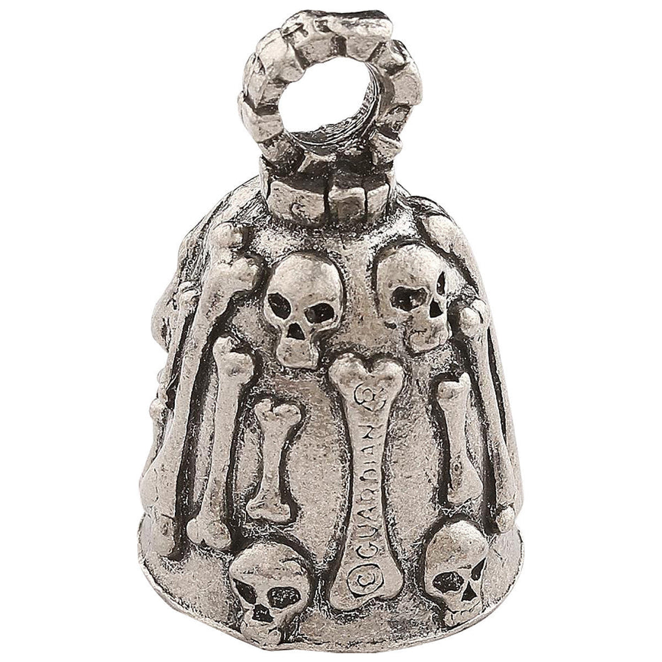 Biker Motorcycle Bells - Guardian Bell Bones - Back View