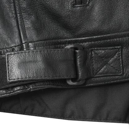 High Mileage HMM537 Mens Dual Conceal Carry Vented Sport Style Cowhide Leather Biker Motorcycle Riding Jacket - feature 1