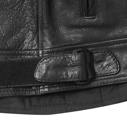 High Mileage HMM538 Mens Dual Conceal Carry Vented Sport Style Cowhide Leather Biker Motorcycle Riding Jacket - feature 2