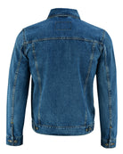Vance-VB510BL-Mens-Blue-Heavy-Duty-Denim-Button-Front-Motorcycle-Jacket-back-view