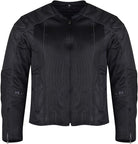 Advanced Vance VL1627 3-Season Mesh/Textile CE Armor Motorcycle Jacket - front