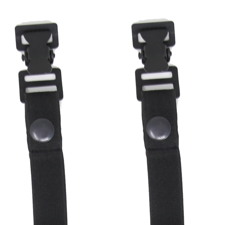 VA221 Pant Tie Down - Black Snap Motorcycle Riding Pant Tie Down