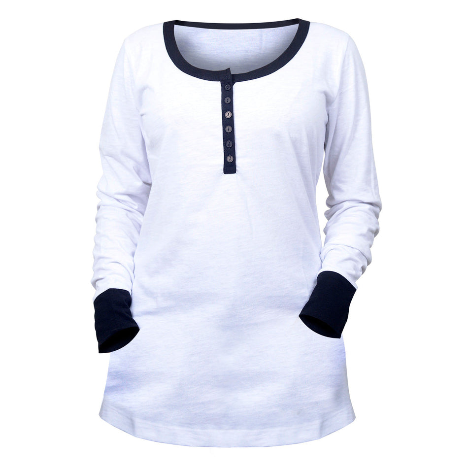 VB012/VB112 - Ladies Full Sleeve Shirts with Color Accents