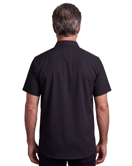 Men's Mechanic Work Shirt Black - back