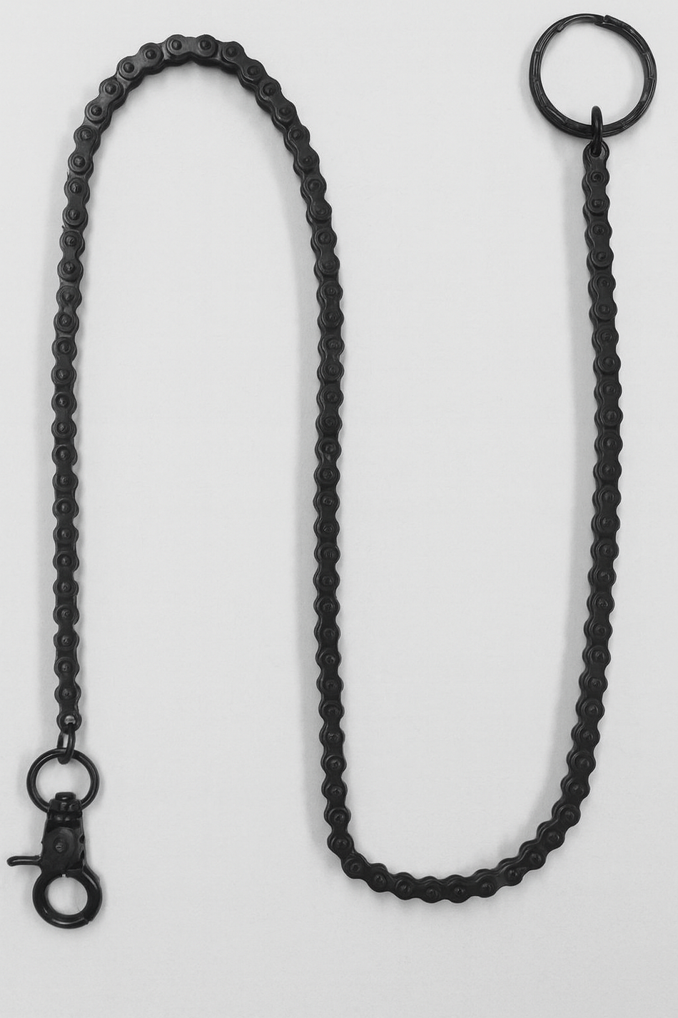VJ002B Wallet Chain- Small Bike Chain Black