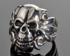 Stainless Steel Men's Angel Skull Ring