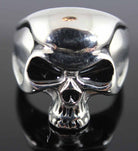 VJ1013 Stainless Steel Men's Punisher Skull Ring