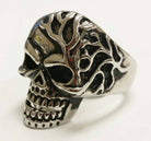 Stainless Steel Men's Grim Reaper Ring