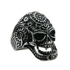 VJ1038 STAINLESS STEEL MEN'S QUANTUM MECHANICAL BRAIN RING