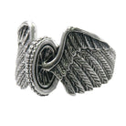  Stainless Steel Men's Winged Wheel Ring