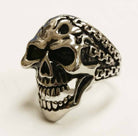 Stainless Steel Men's Grim Reaper Ring