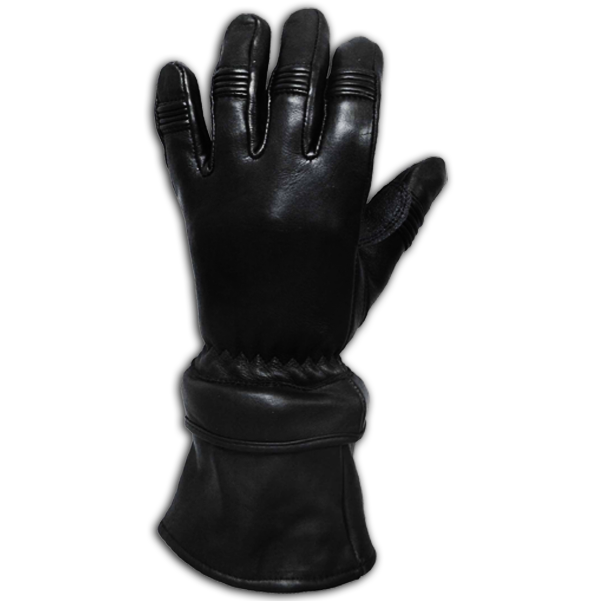 VL471 Convertible Zip Off Gauntlet Deerskin Leather Gloves