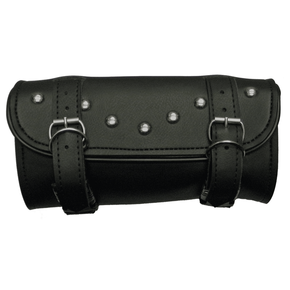 VS108 Vance Leather 2 Strap Studded Tool Bag with Quick Releases