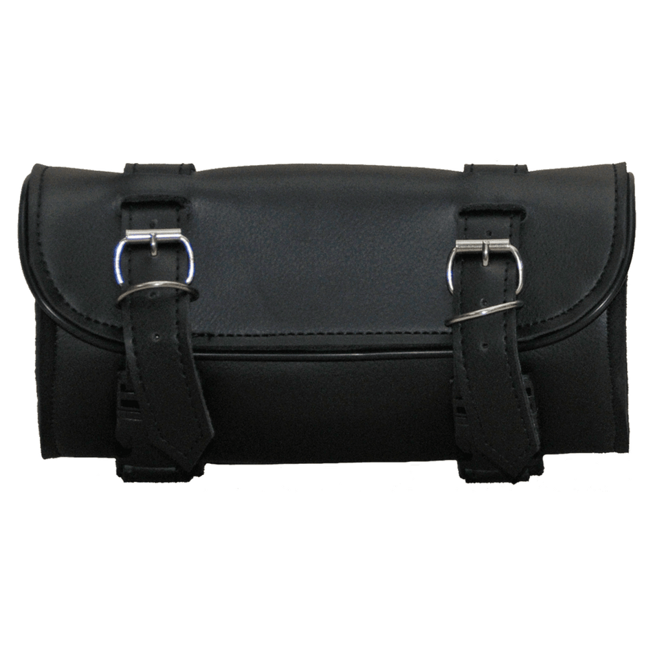 VS111H Vance Leather Hard Shell 2 Strap Plain Tool Bag with Quick Releases