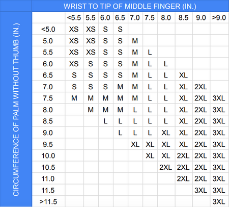 Vance-Snow-Tan-Gloves-palm-size-chart