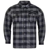 Vance Leathers HMM1504 USA's Riding Shirts with Waterproof Zippers &  C.E. Armor