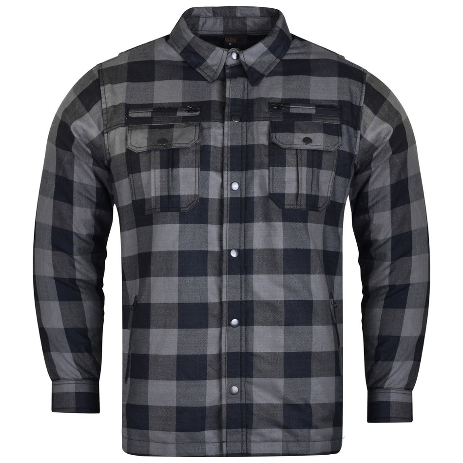 Vance Leathers HMM1504 USA's Riding Shirts with Waterproof Zippers &  C.E. Armor