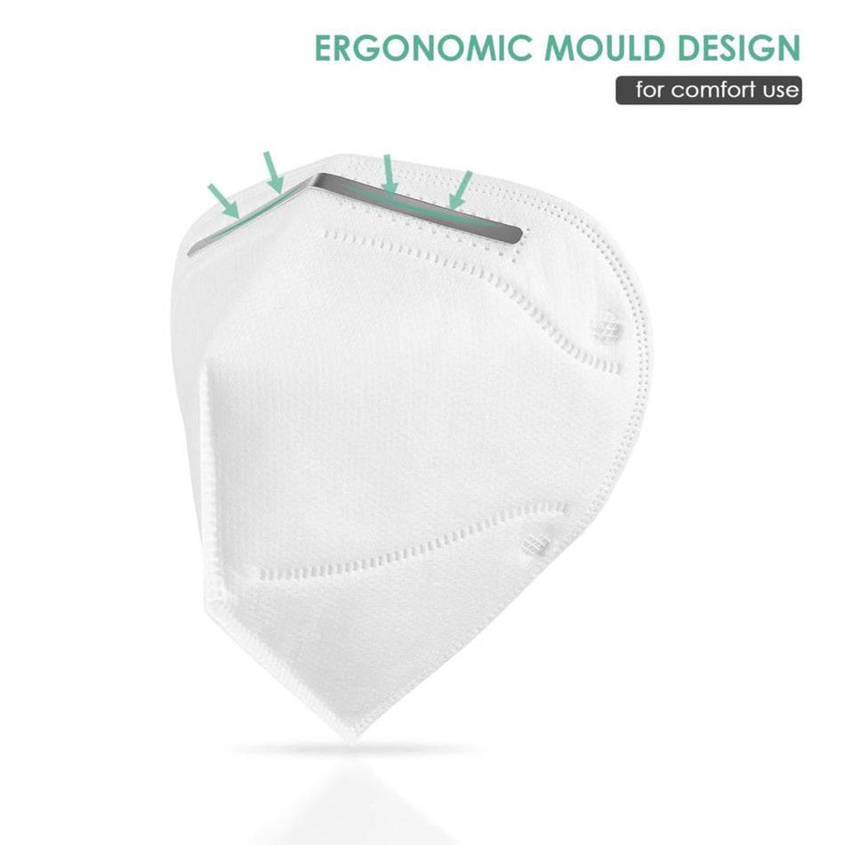 KN95 Anti Air Pollution Face Mask With 95% 0.3 Microns Particulate Filtration (KN95)